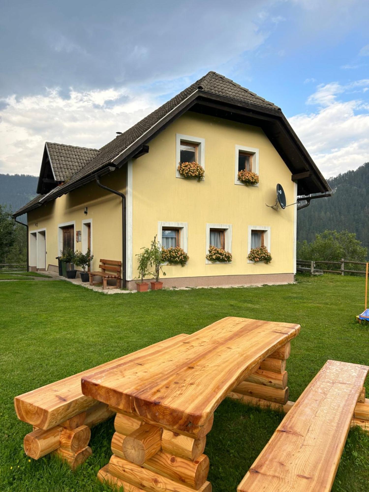 Апартаменти Tourist Farm Gradisnik Солчава Екстер'єр фото